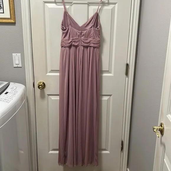 David’s Bridal Beautiful Bridesmaid/Prom Dress Size 10 - Picture 5 of 12